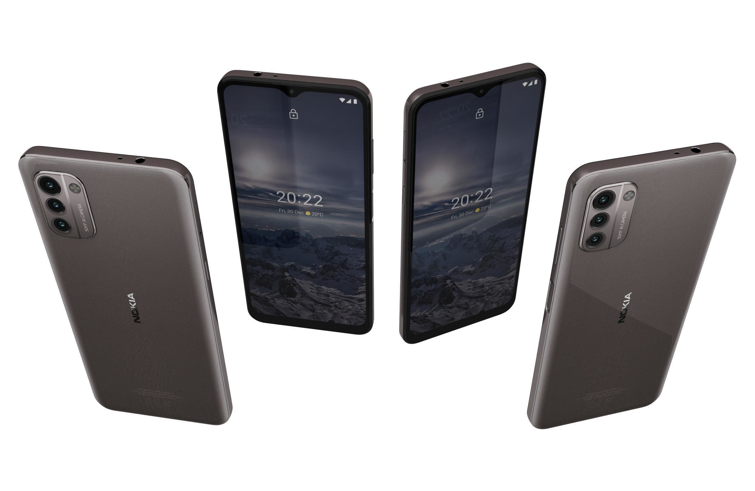 Nokia C31 And G21 3D model_39