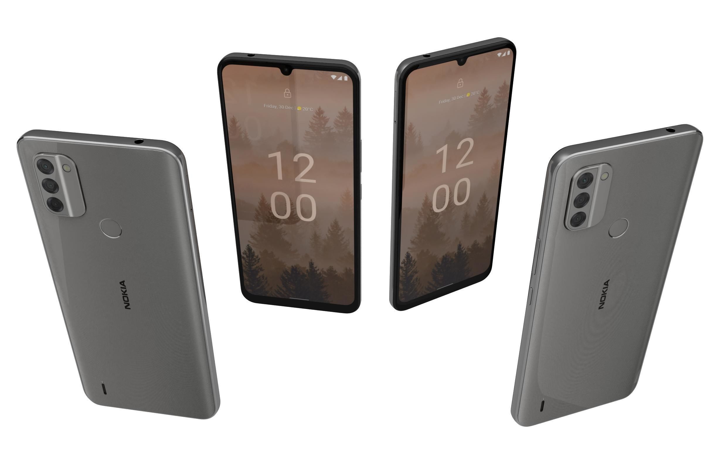 Nokia C31 And G21 3D model_16