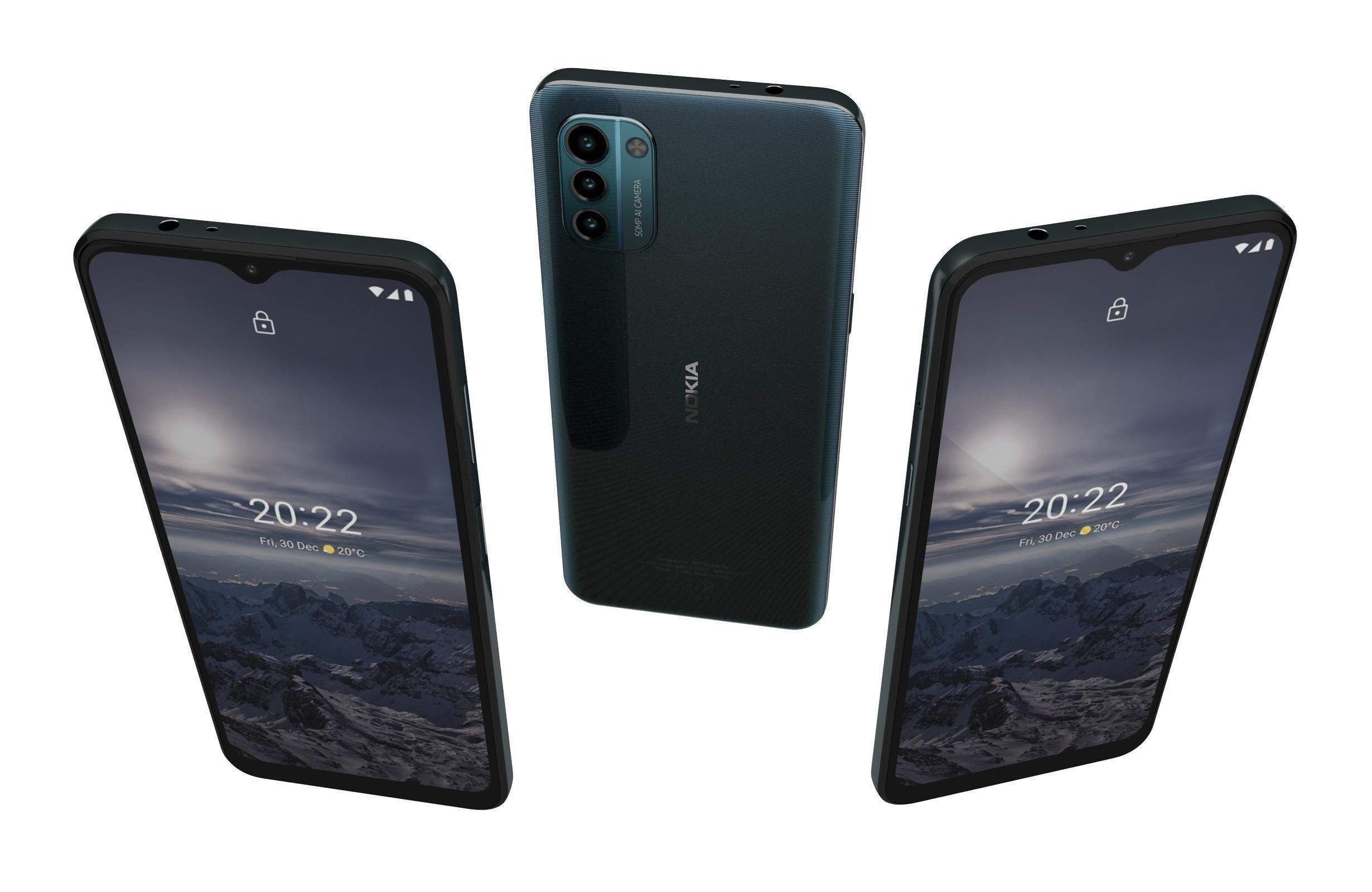 Nokia C31 And G21 3D model_57