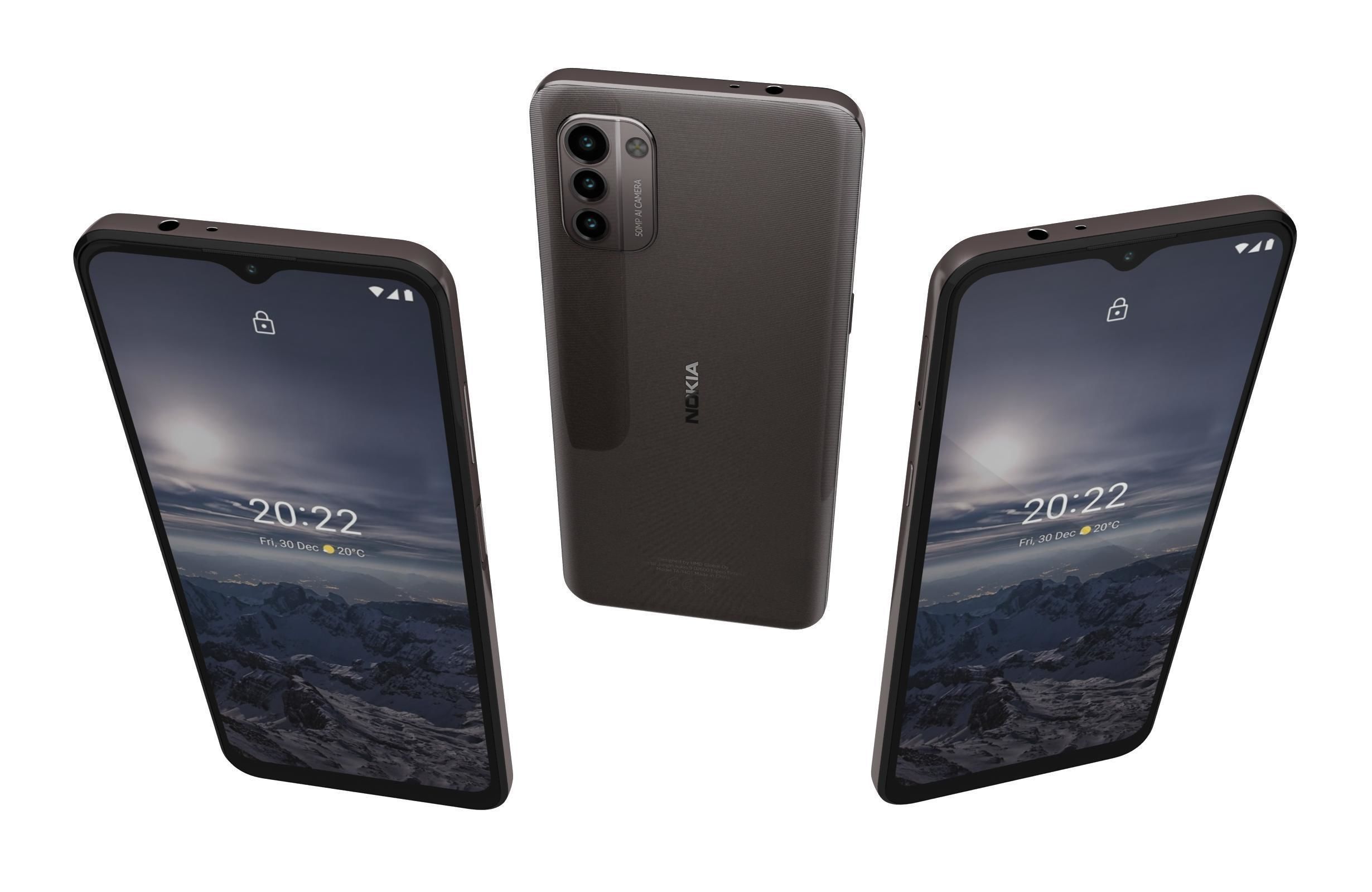 Nokia C31 And G21 3D model_37