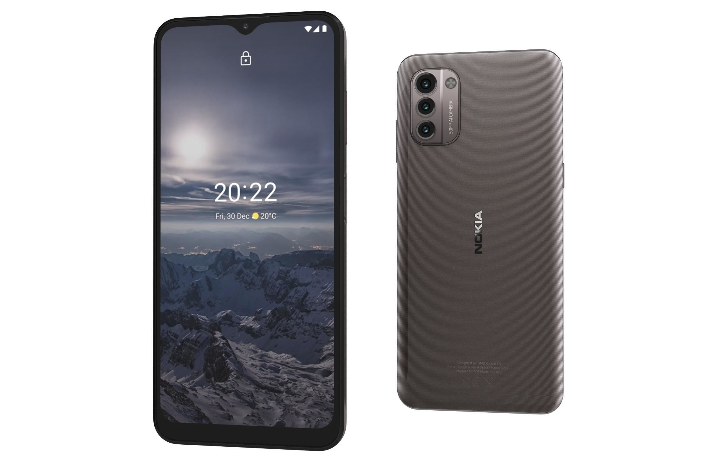 Nokia C31 And G21 3D model_42