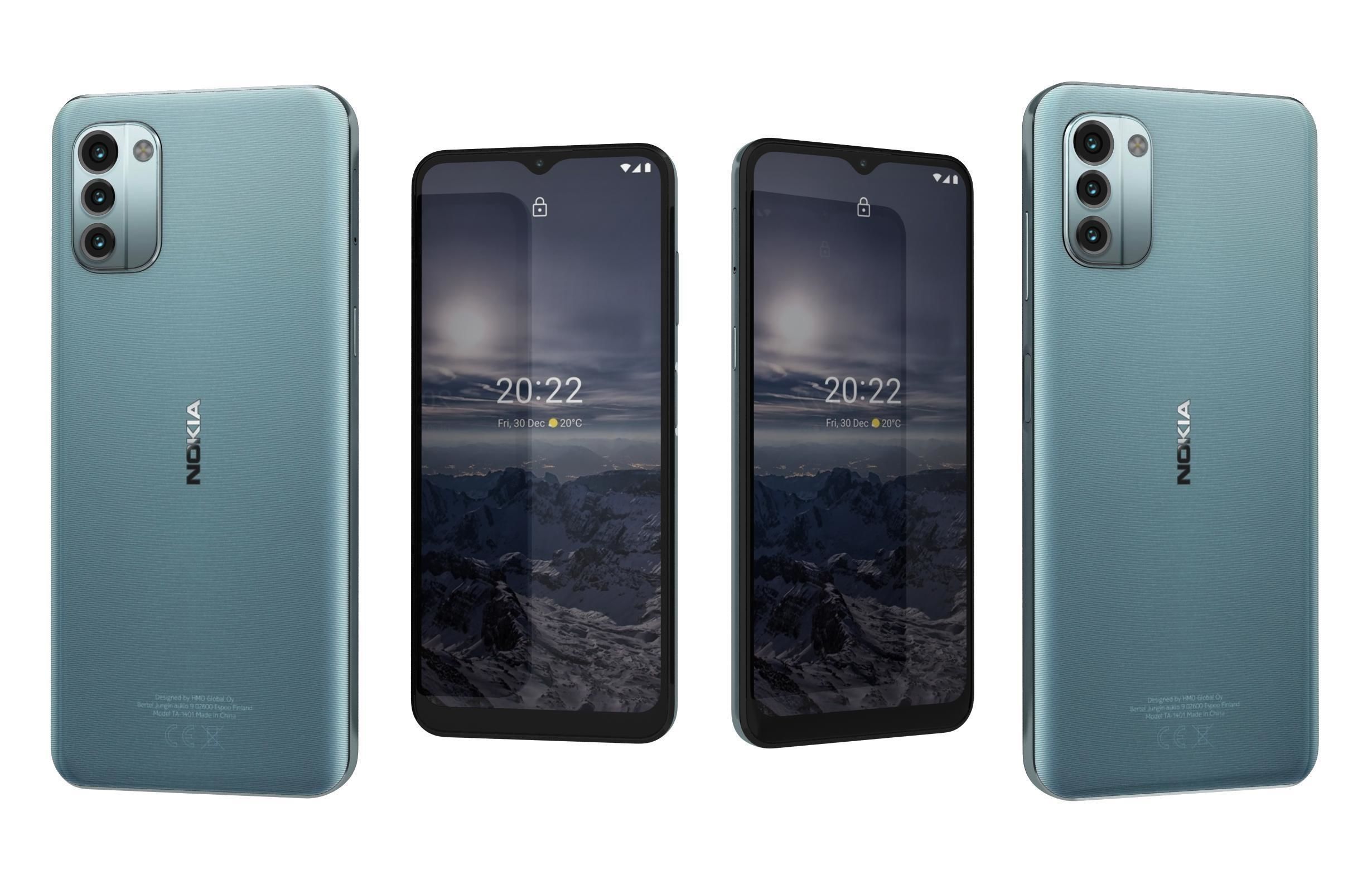 Nokia C31 And G21 3D model_46