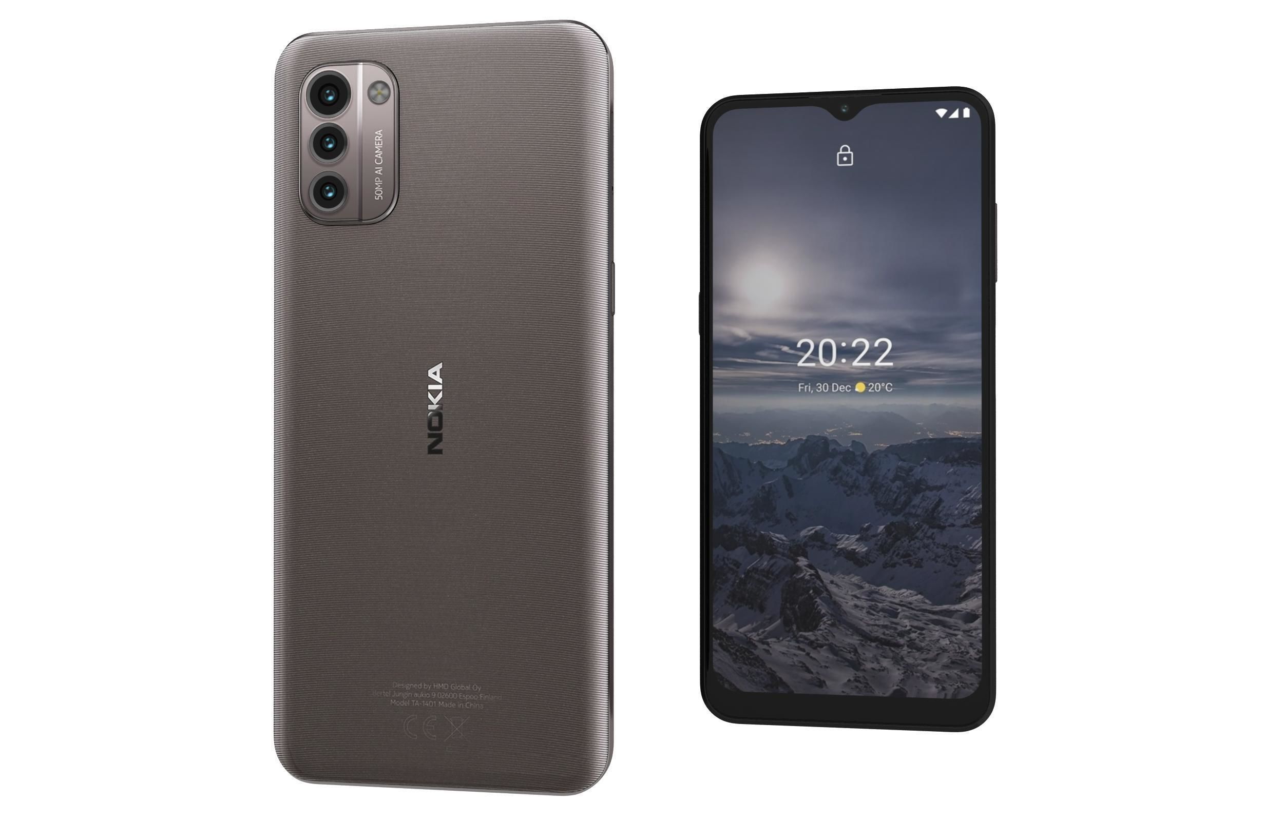 Nokia C31 And G21 3D model_38