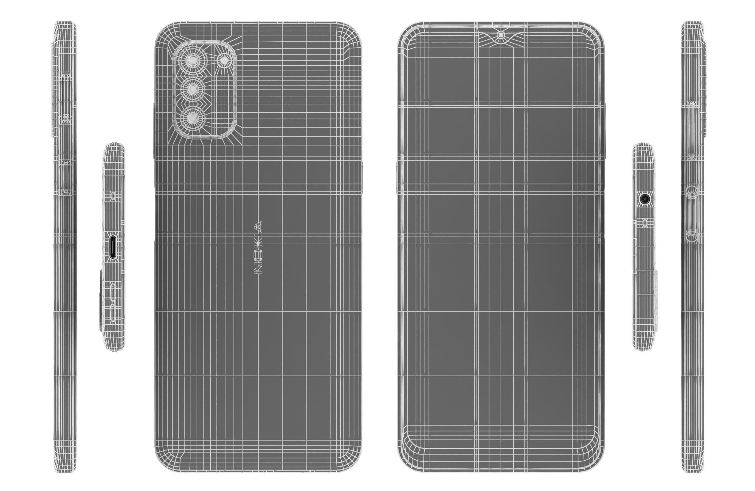 Nokia C31 And G21 3D model_64