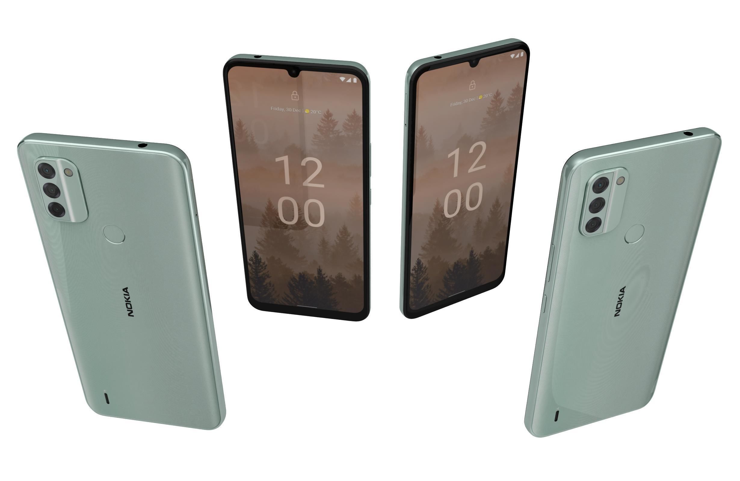 Nokia C31 And G21 3D model_15