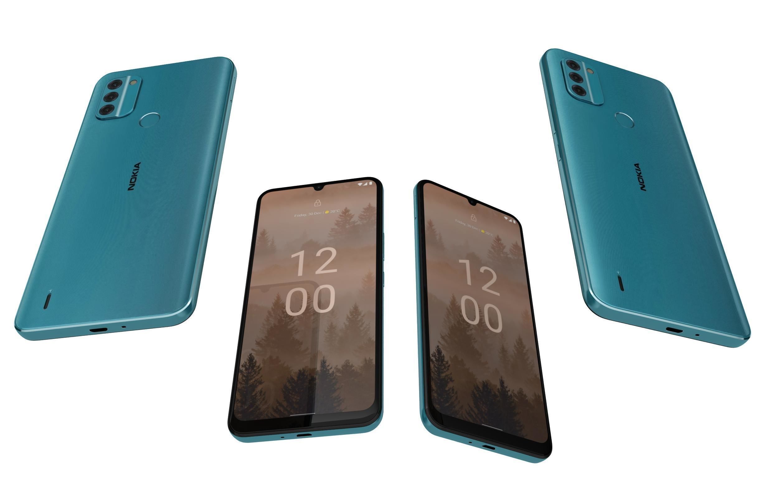 Nokia C31 And G21 3D model_17