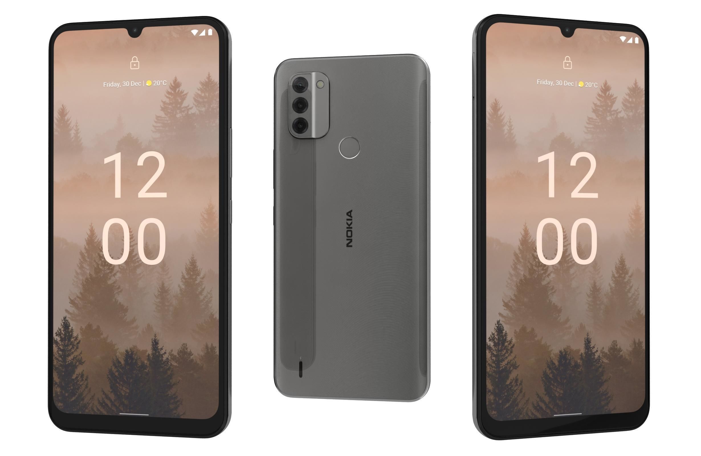 Nokia C31 And G21 3D model_3