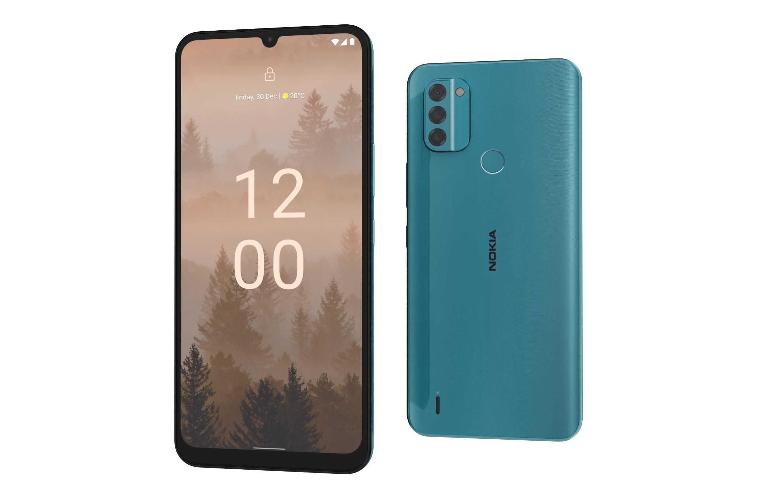 Nokia C31 And G21 3D model_20