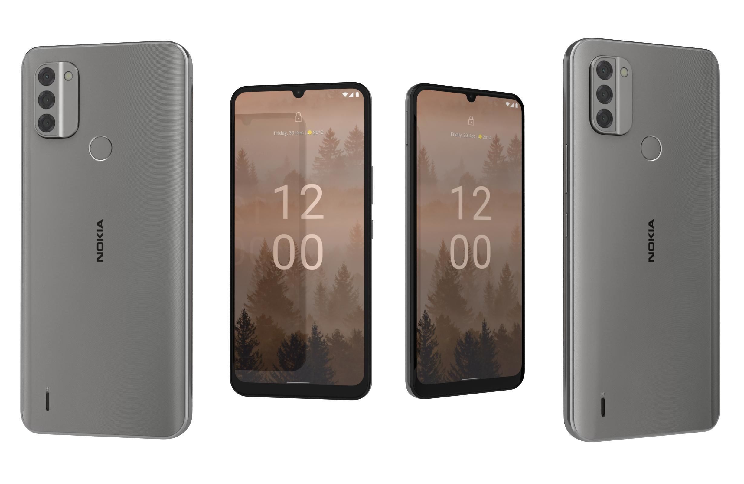 Nokia C31 And G21 3D model_13