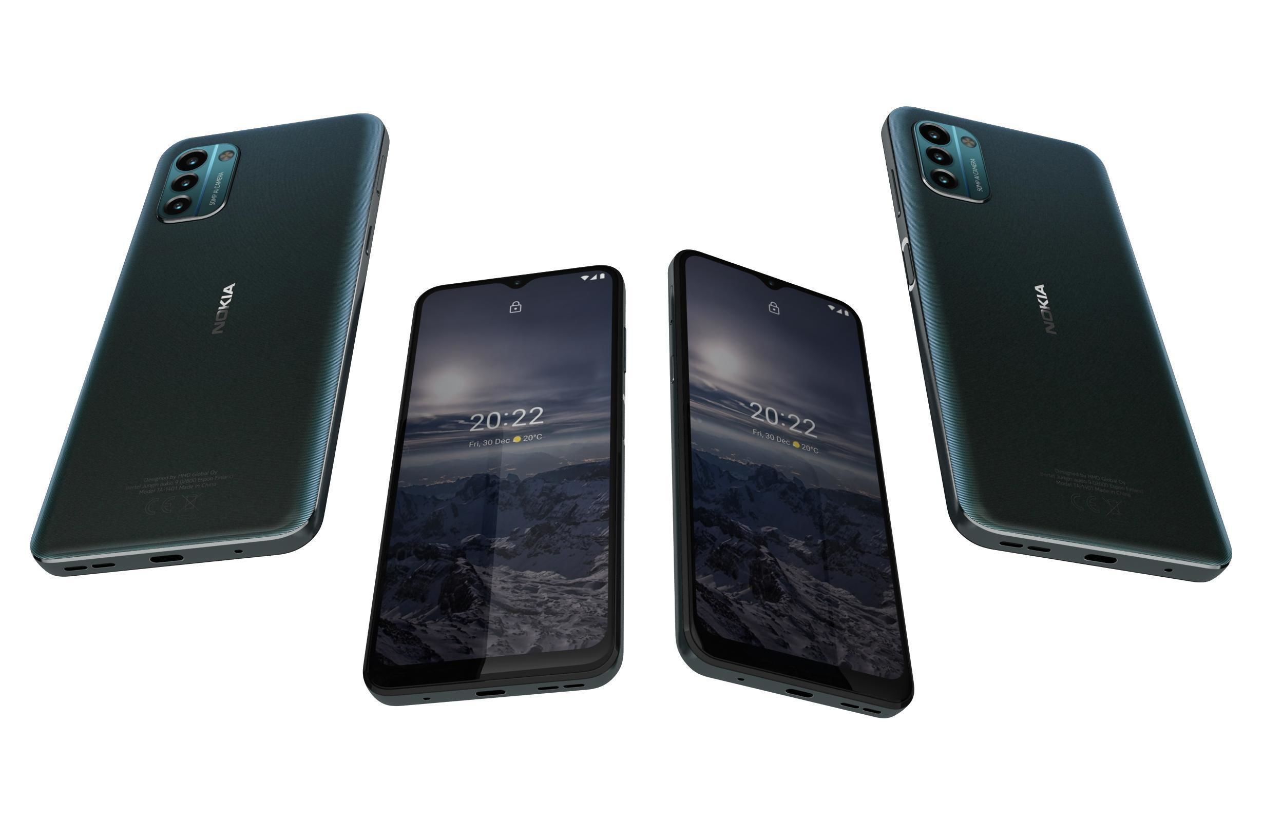 Nokia C31 And G21 3D model_62