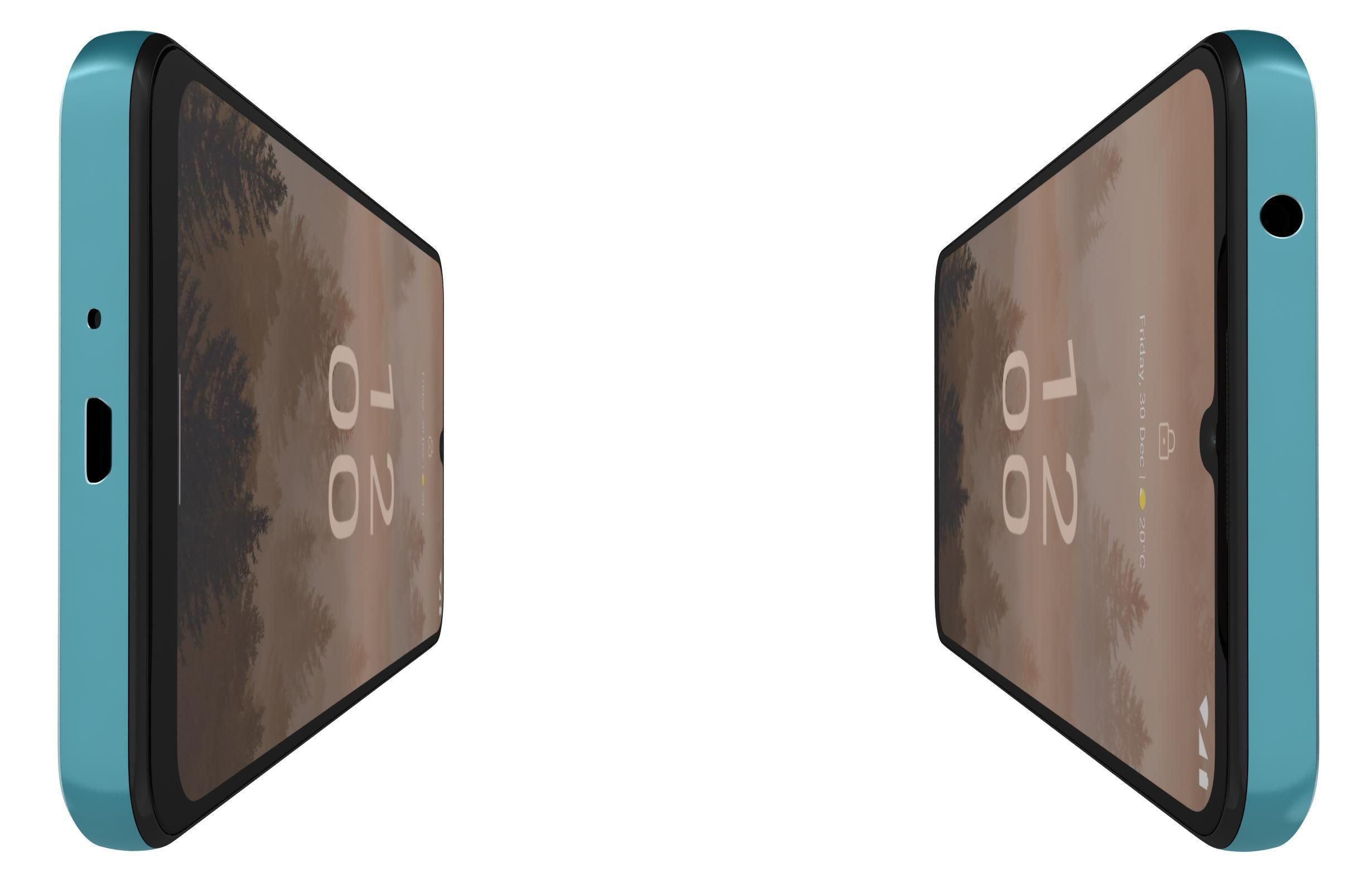 Nokia C31 And G21 3D model_25