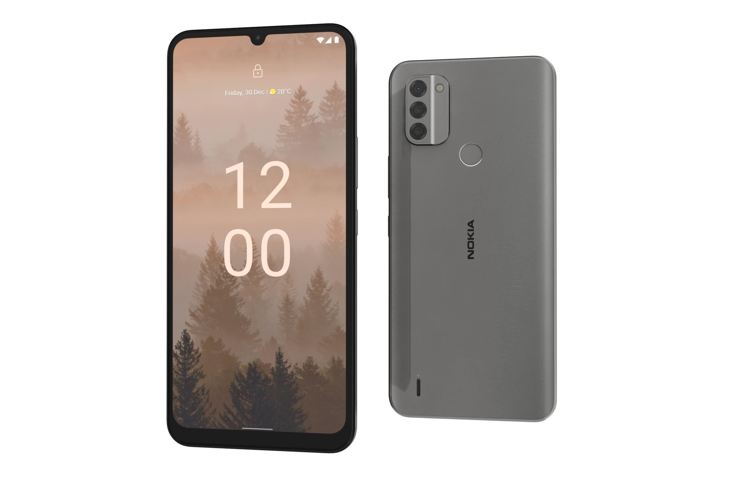 Nokia C31 And G21 3D model_22