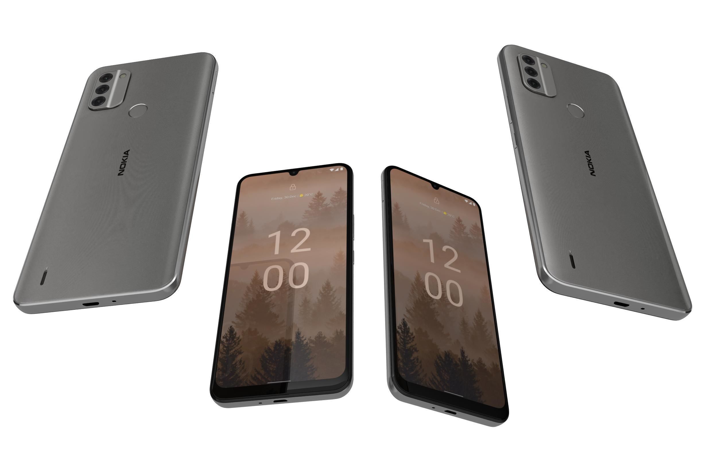 Nokia C31 And G21 3D model_19