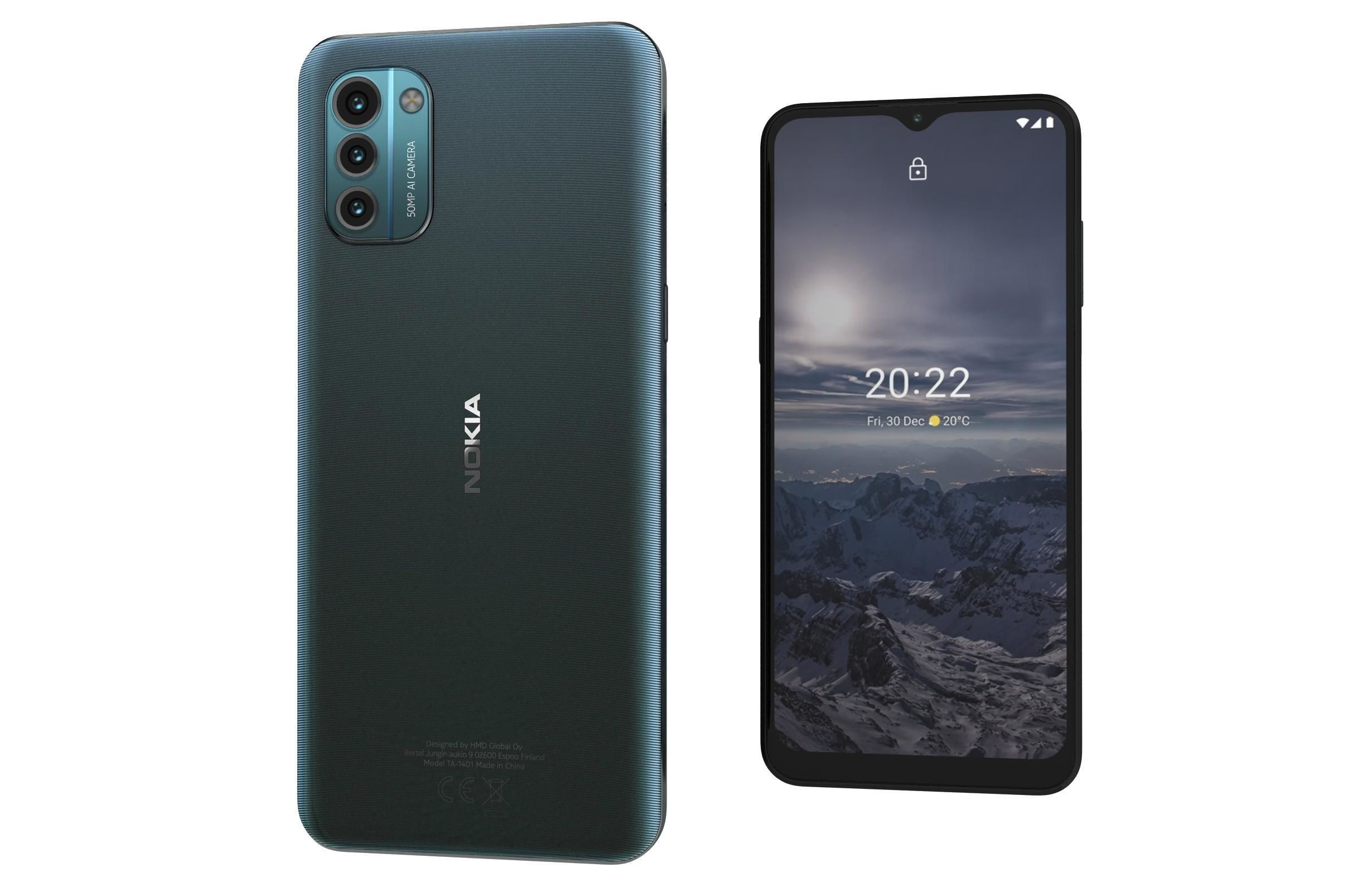 Nokia C31 And G21 3D model_61