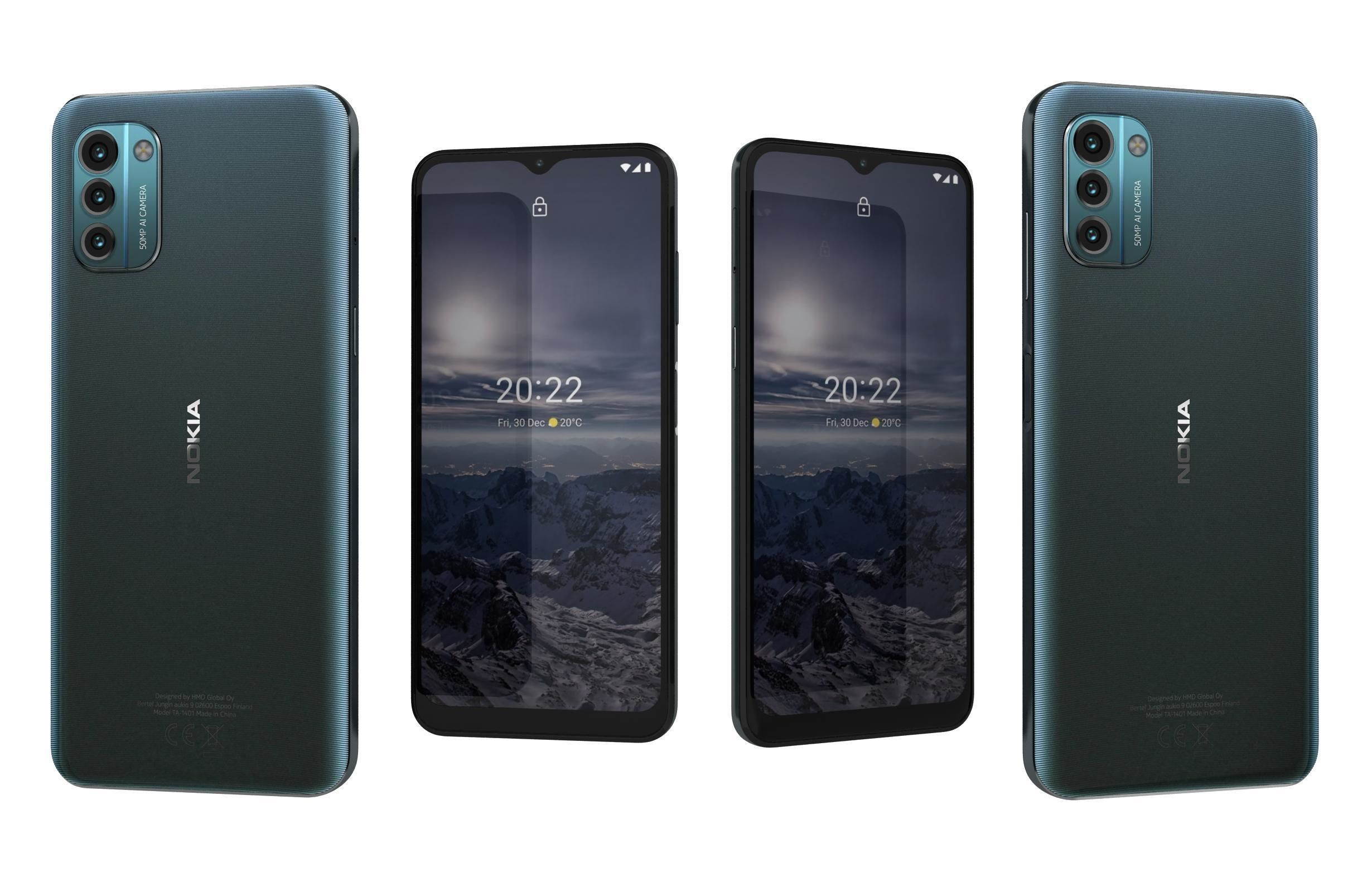 Nokia C31 And G21 3D model_58