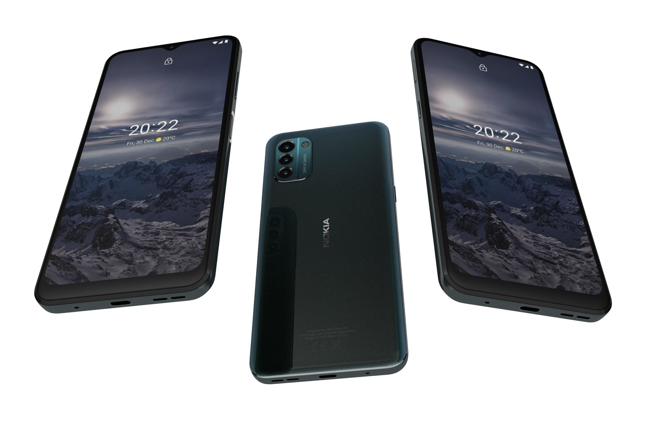 Nokia C31 And G21 3D model_59