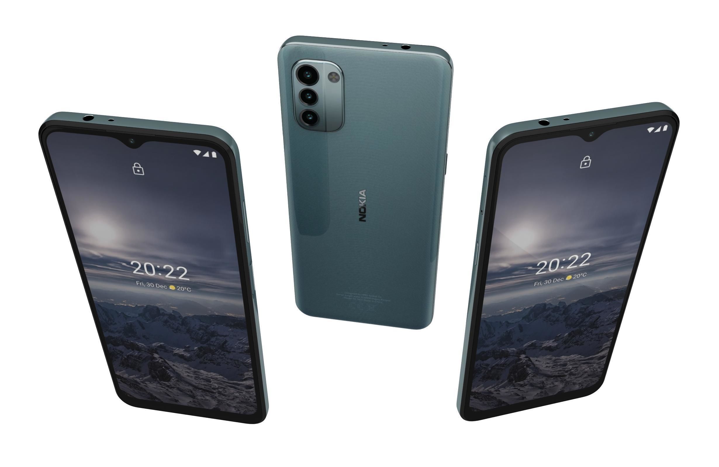 Nokia C31 And G21 3D model_45