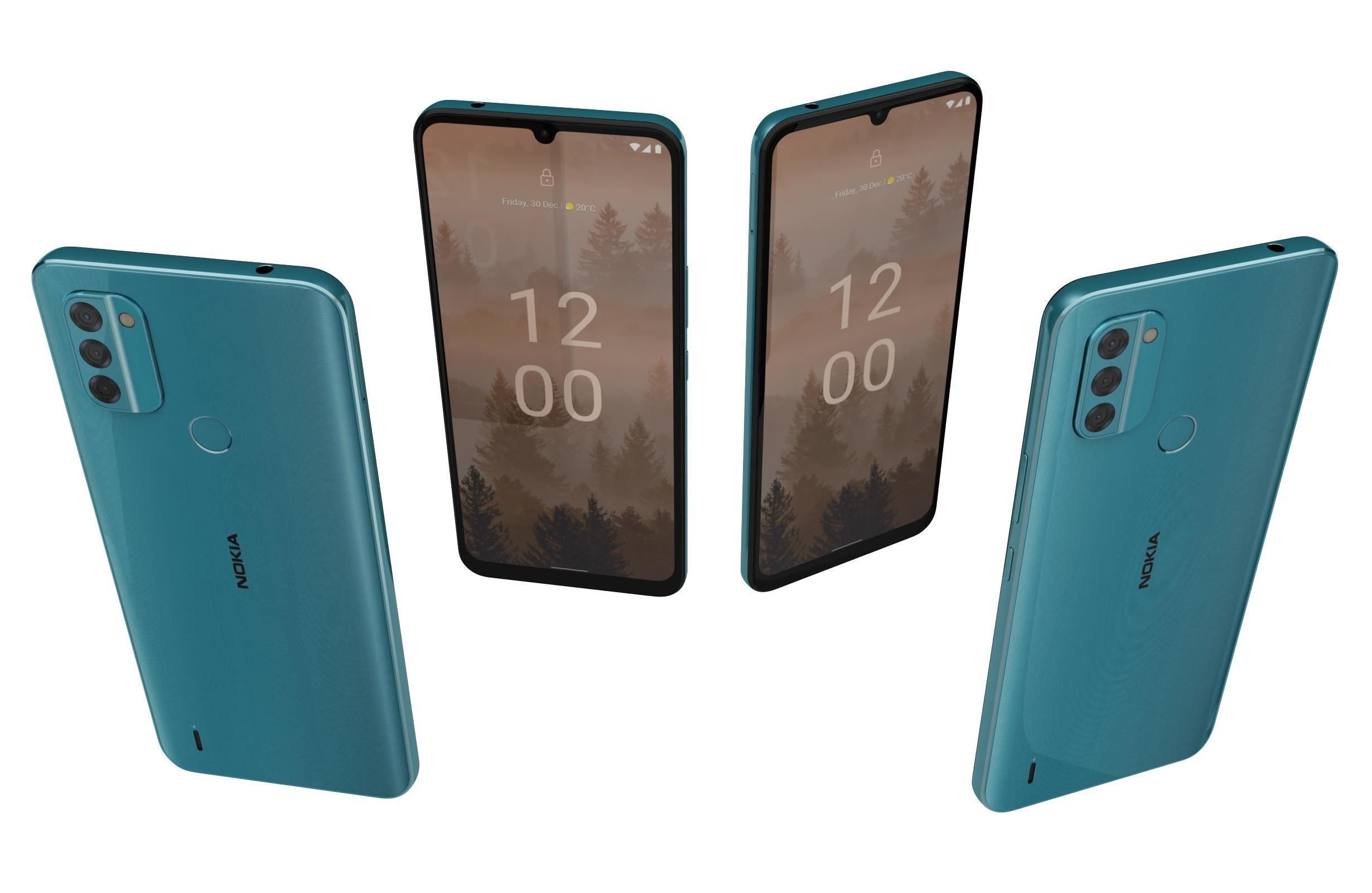Nokia C31 And G21 3D model_14