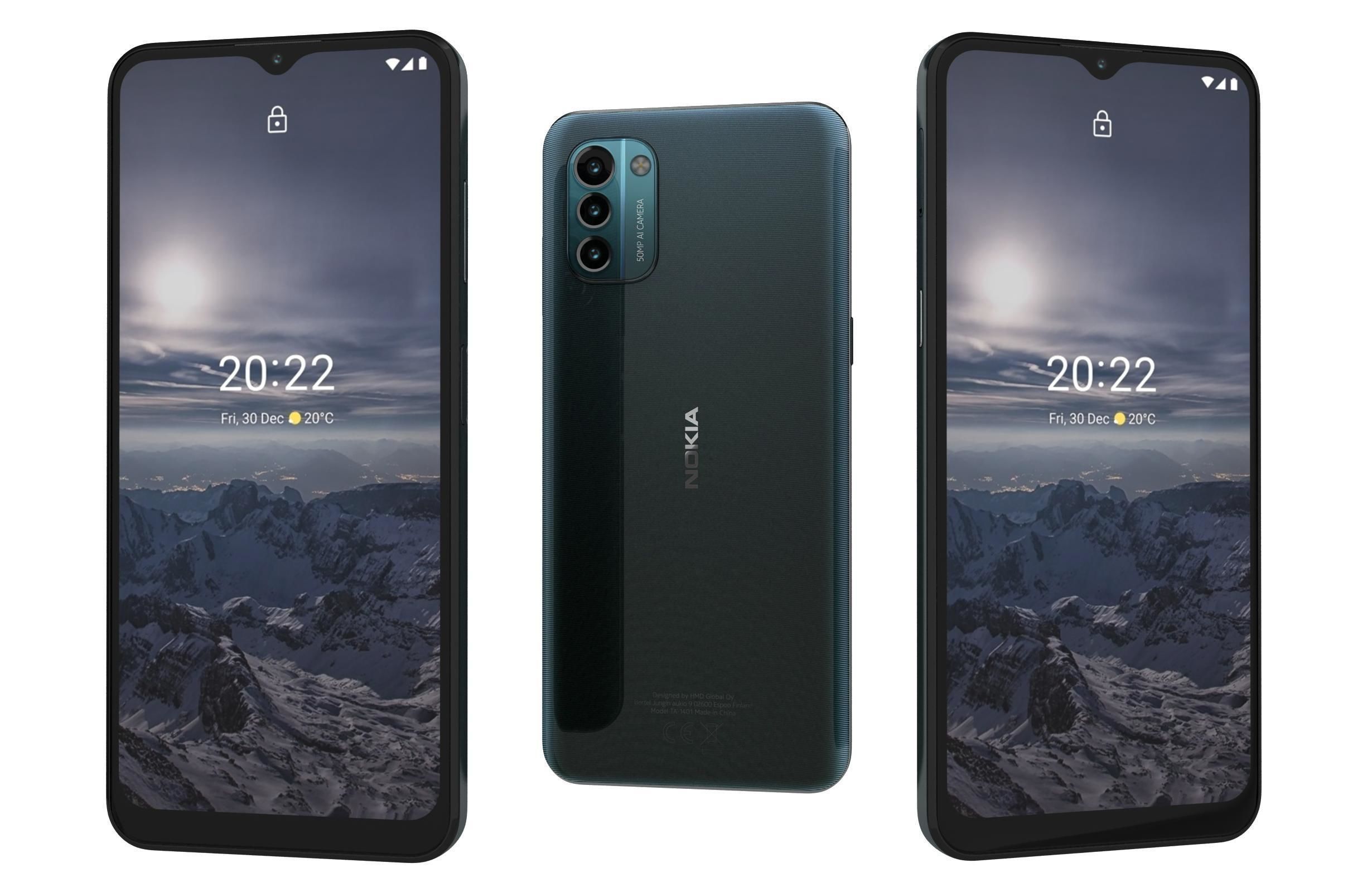 Nokia C31 And G21 3D model_56