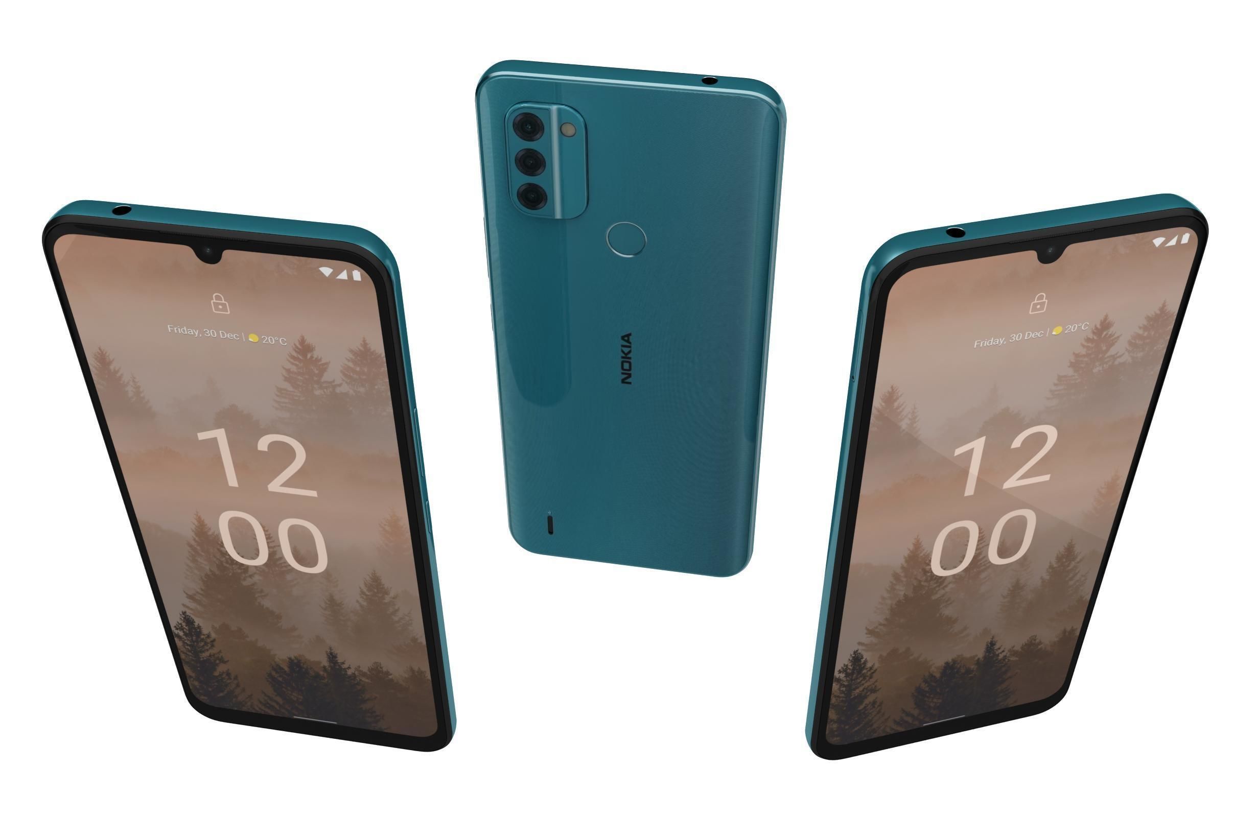 Nokia C31 And G21 3D model_5