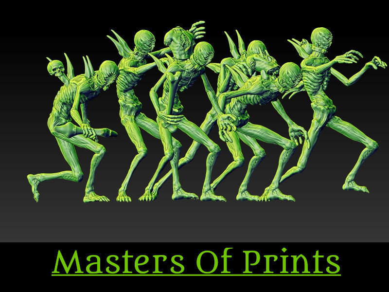 Ghouls of the Tomb vol5 6 models 3D print 3D print model 3D print model_1