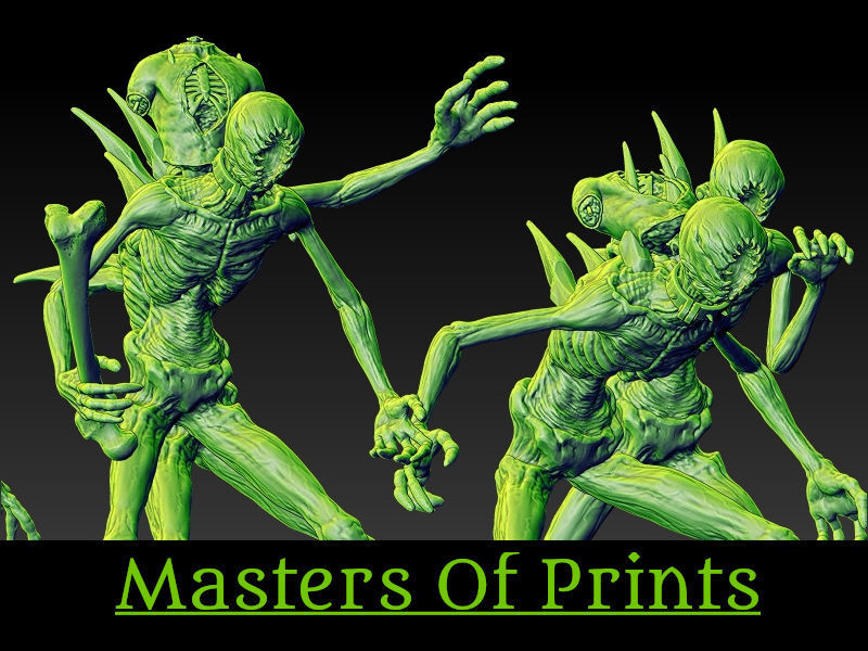 Ghouls of the Tomb vol5 6 models 3D print 3D print model 3D print model_2