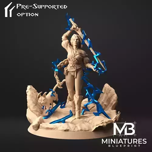 Elvinia Bladesinger and Skipper 