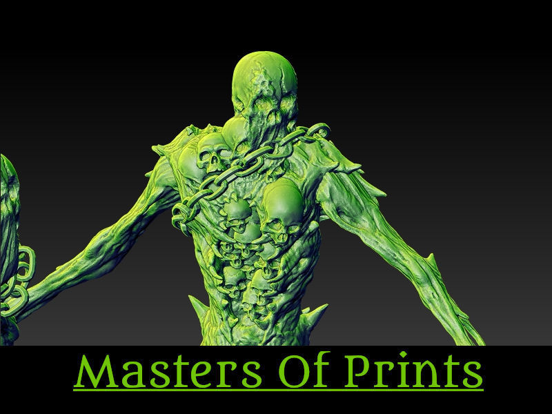 Undead reapers vol1 4 models 3D print  3D print model_2