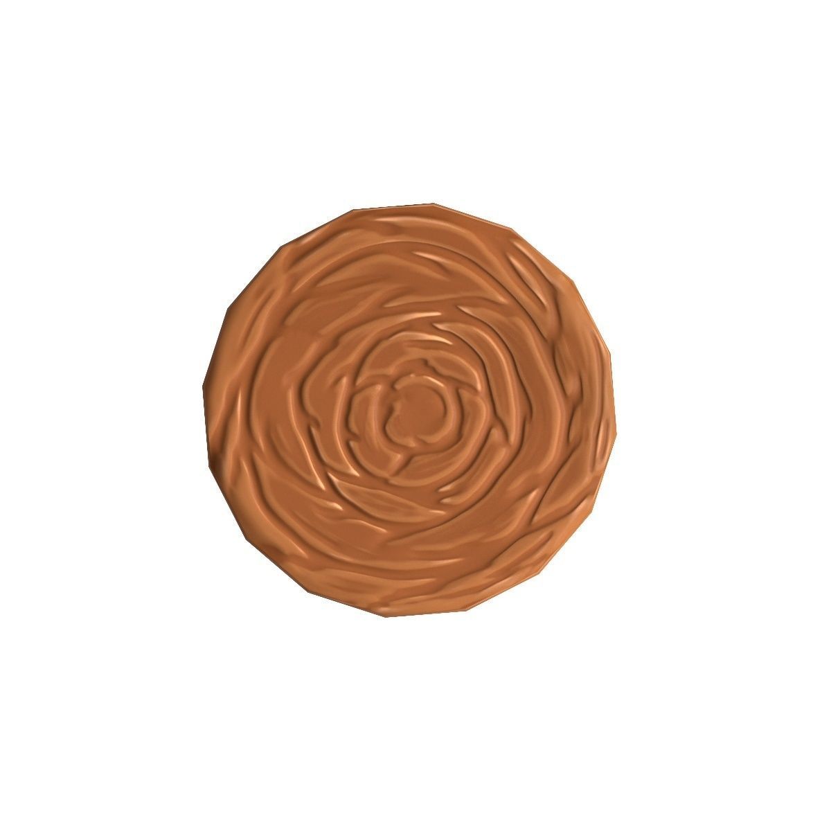 Bar-stool stylized fantasy Low-poly 3D model_7