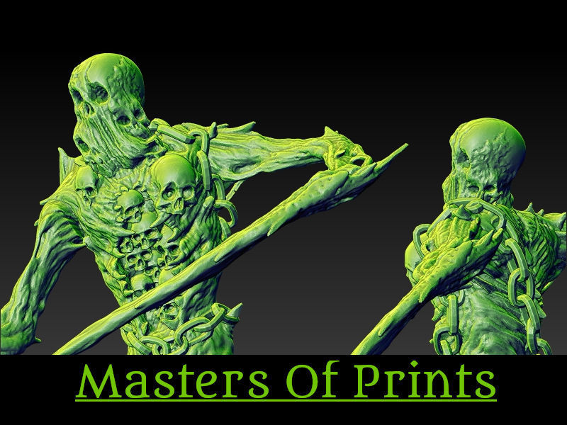 Undead reapers vol2 4 models 3D print model_2