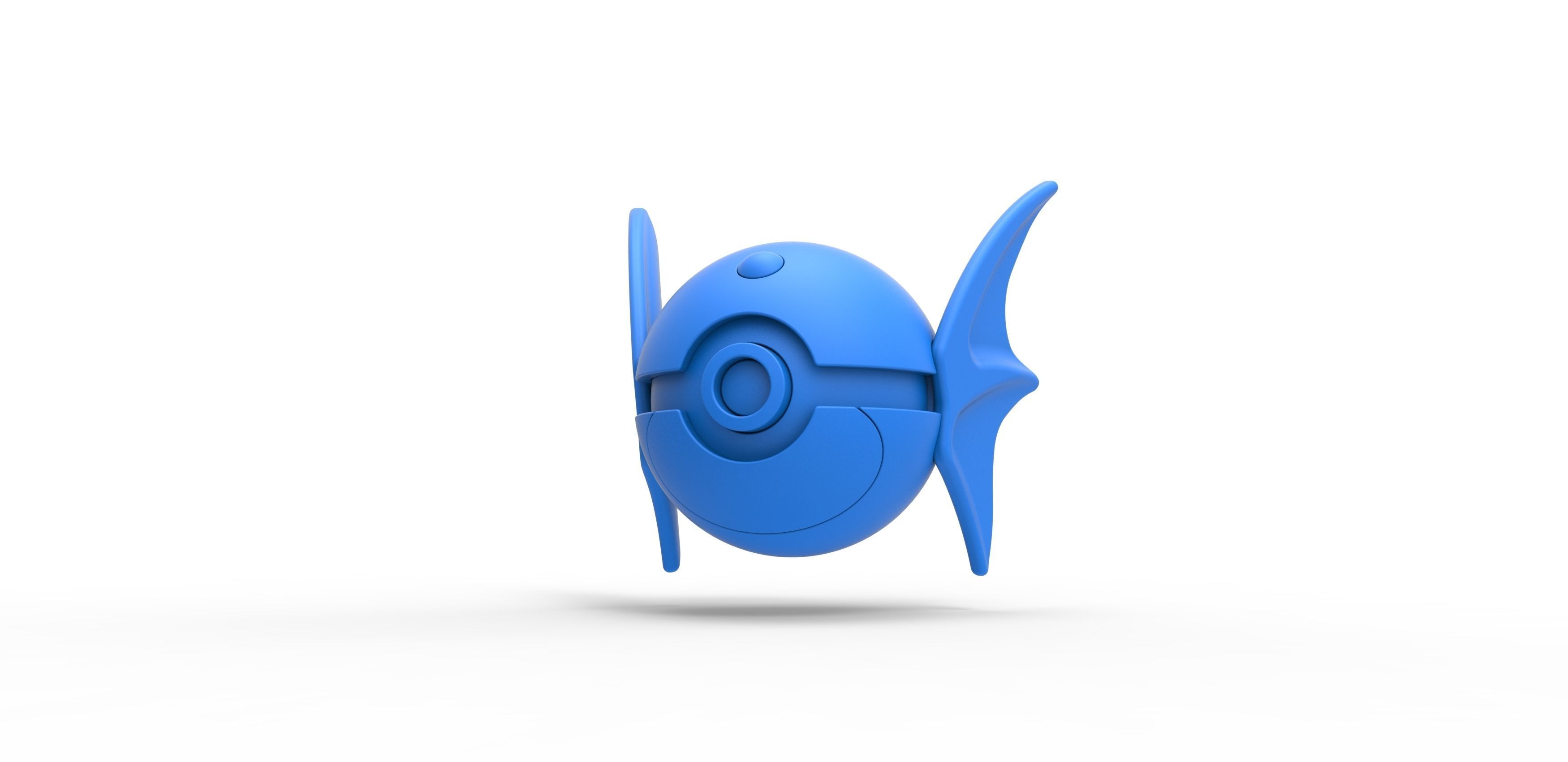 Dratini orb 3D print model_10