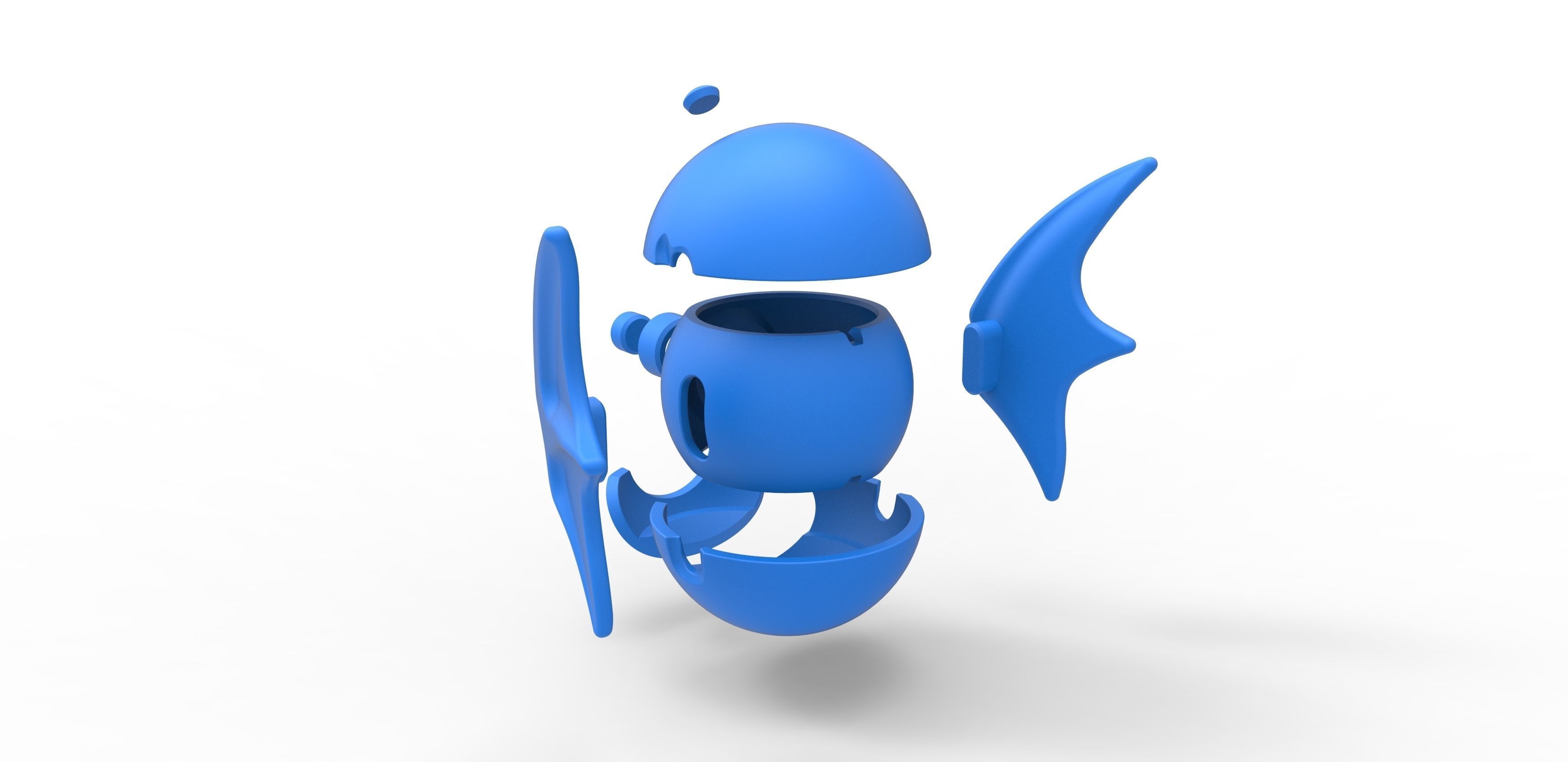 Dratini orb 3D print model_22