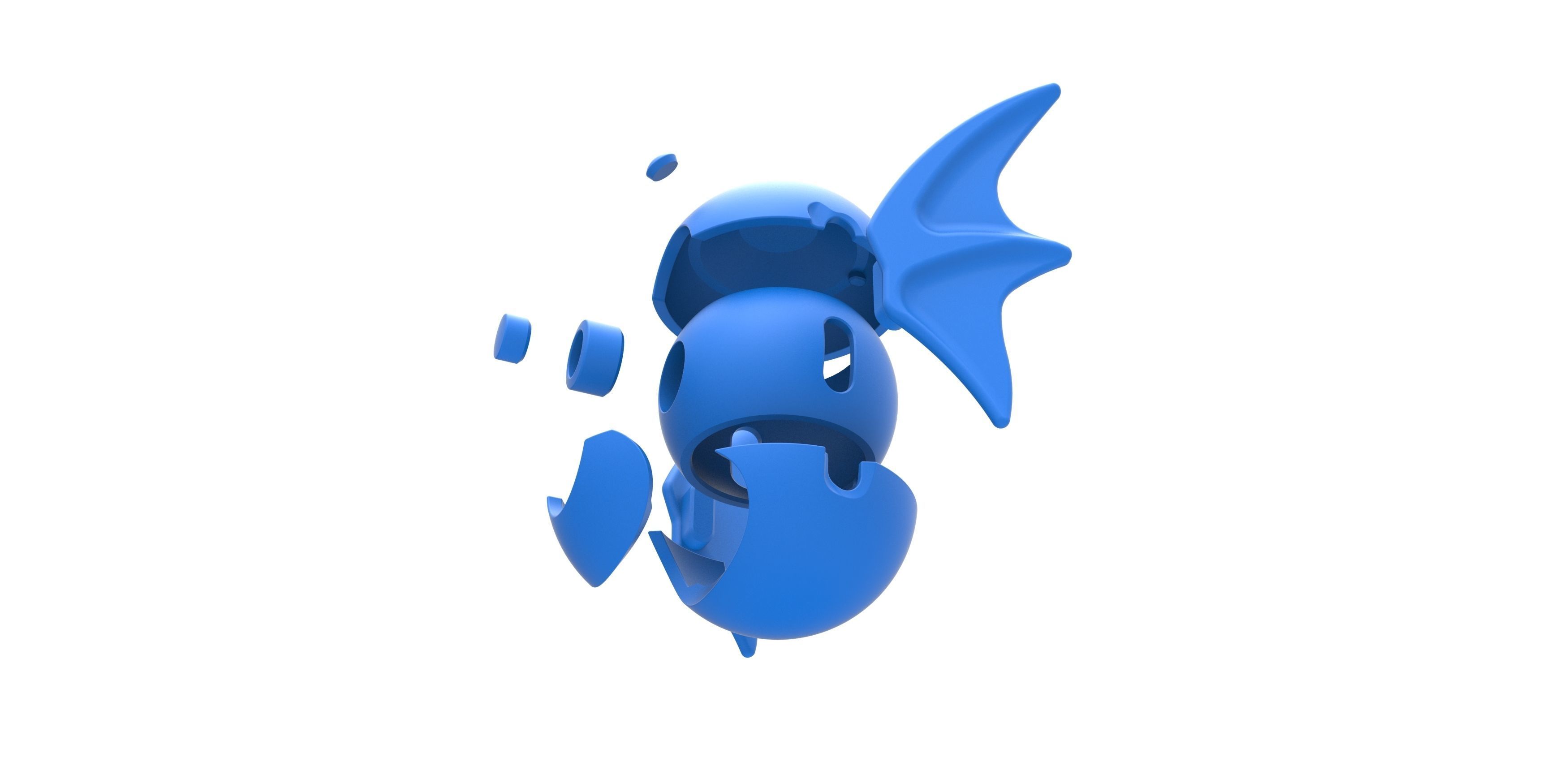 Dratini orb 3D print model_19