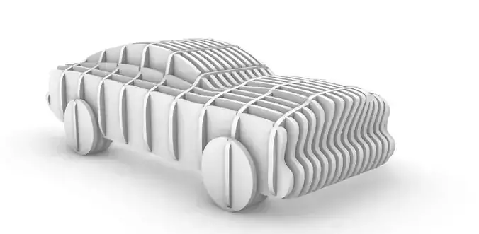 parametric cars 3D print model