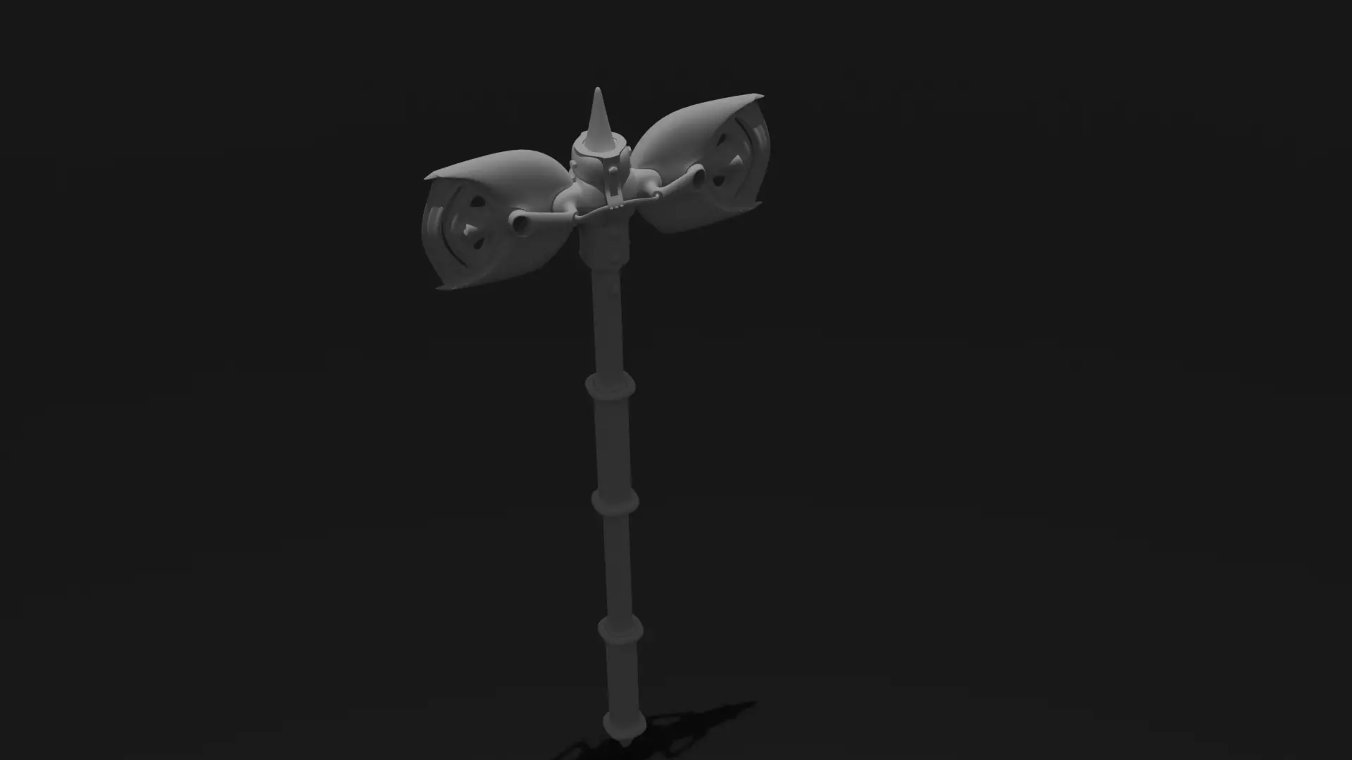Grateful Axe 3D model_0