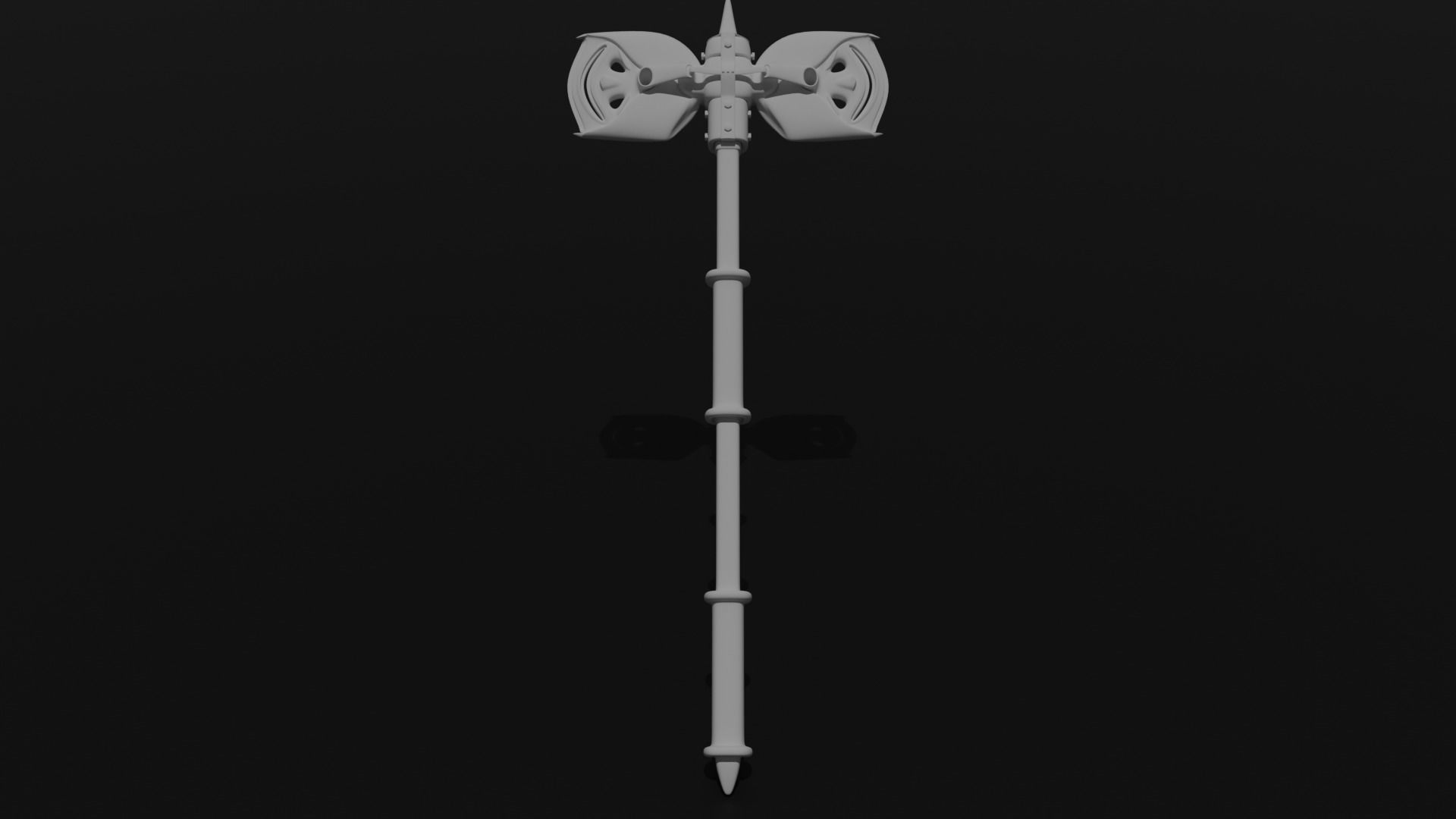 Grateful Axe 3D model_4