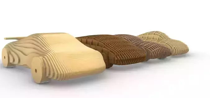 parametric cars 3D print model