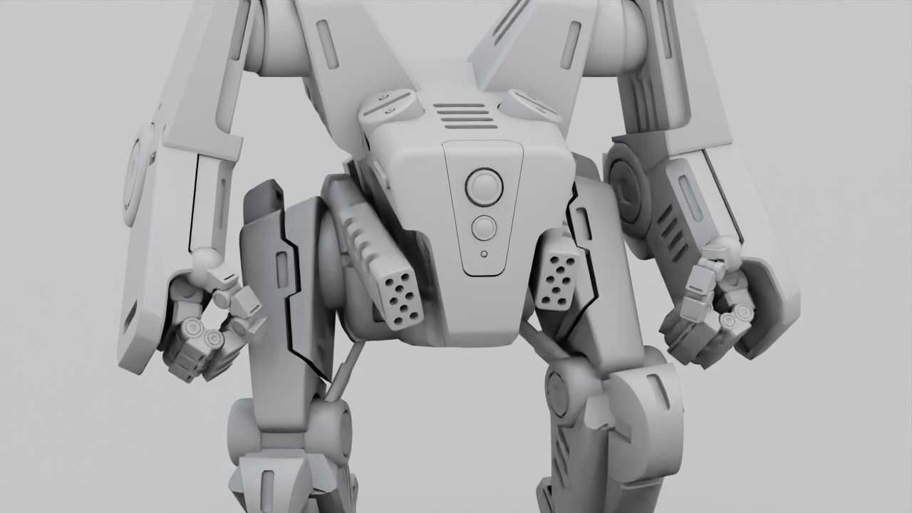 COMBAT DROID ONYX RIGGED 3D model_39