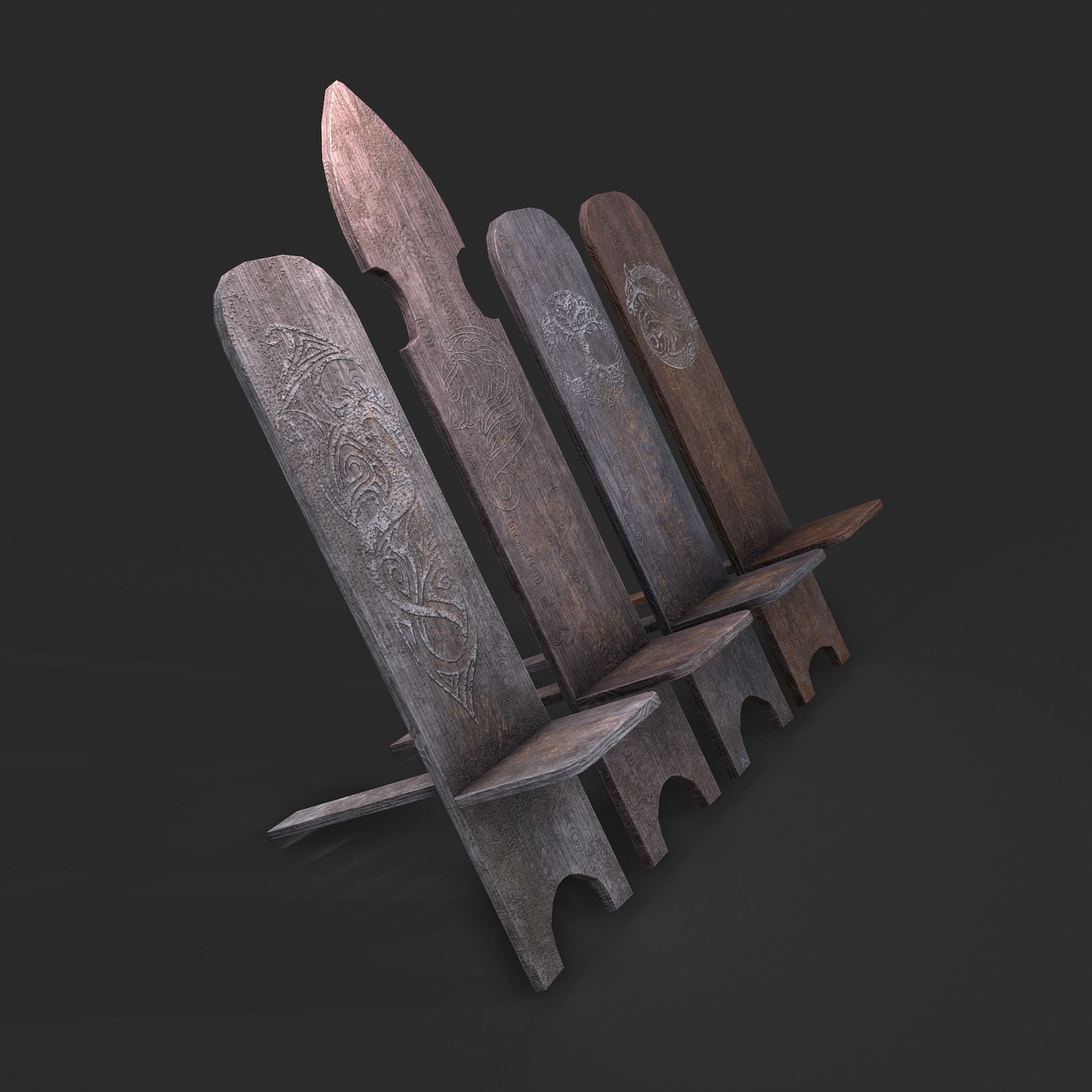 Medieval Prop Pack Eighteen 3D Model Collection_36