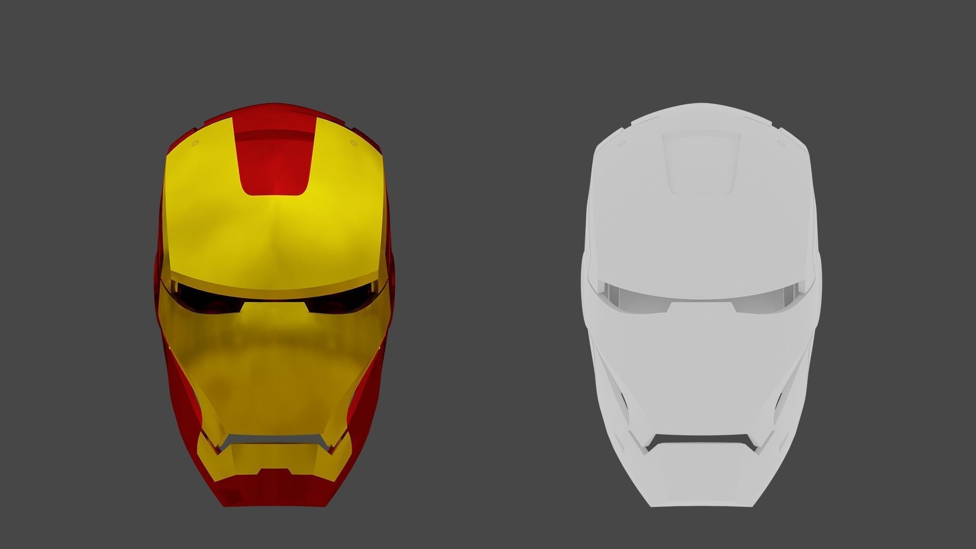 Ironman Mark III Helmet Free 3D model_3
