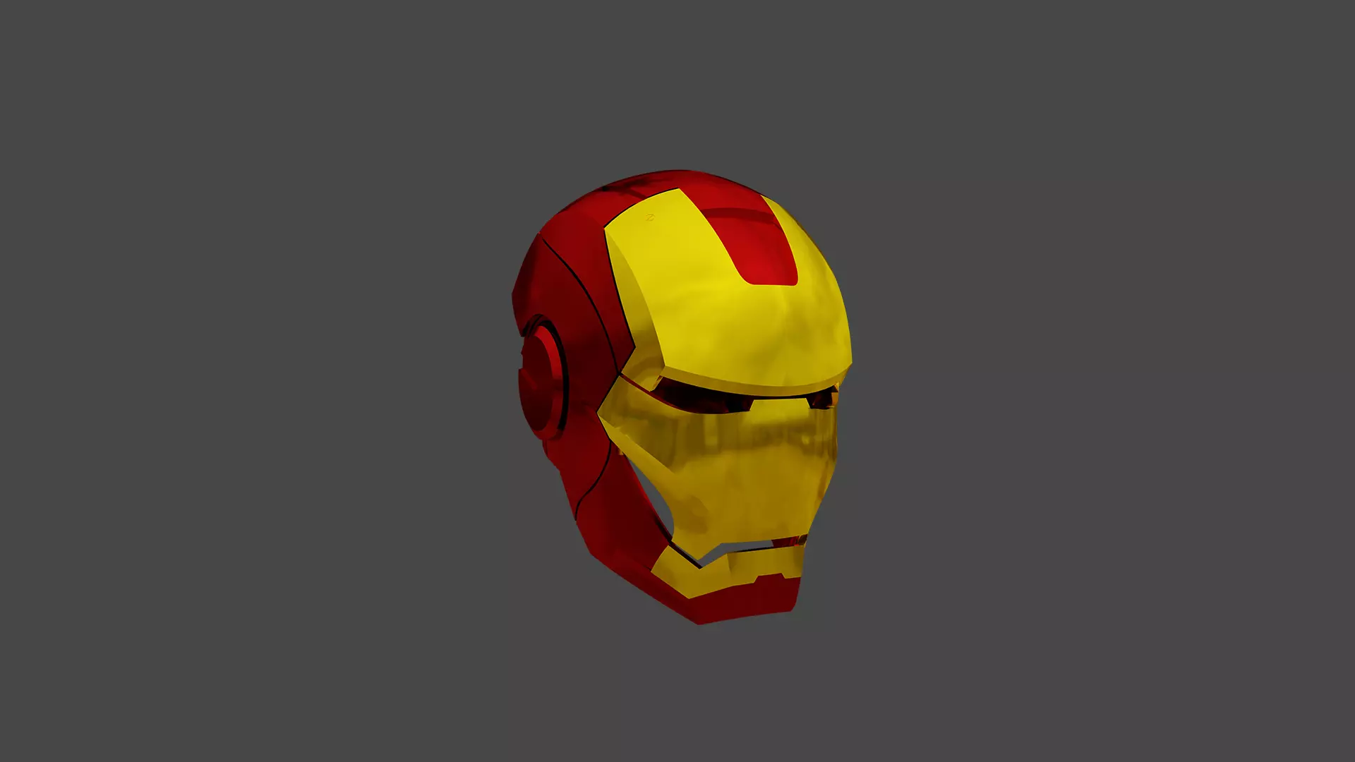 Ironman Mark III Helmet Free 3D model_0