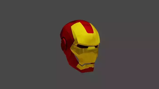 Ironman Mark III Helmet Free 3D model