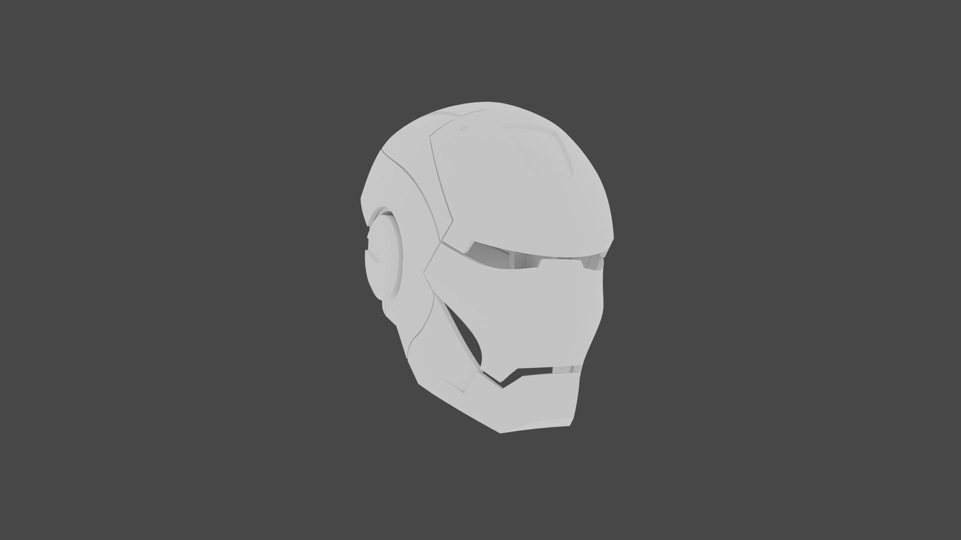 Ironman Mark III Helmet Free 3D model_2