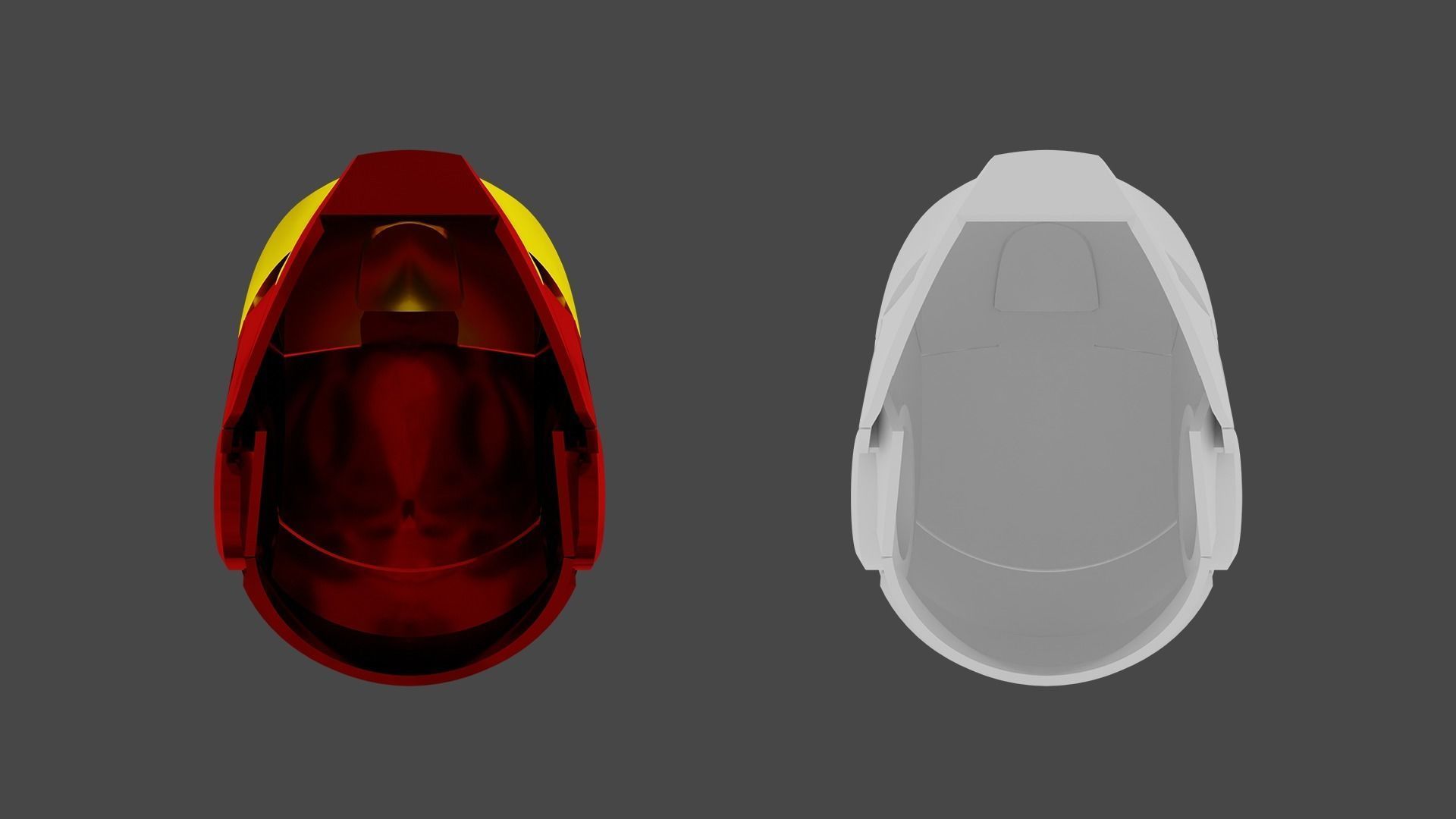 Ironman Mark III Helmet Free 3D model_8