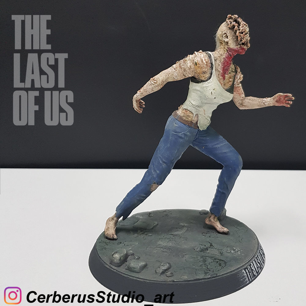 The last of us - Clicker-chasqueador 3D print model_1