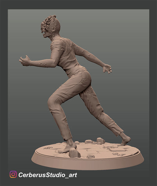 The last of us - Clicker-chasqueador 3D print model_5