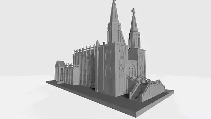 church Free 3D print model