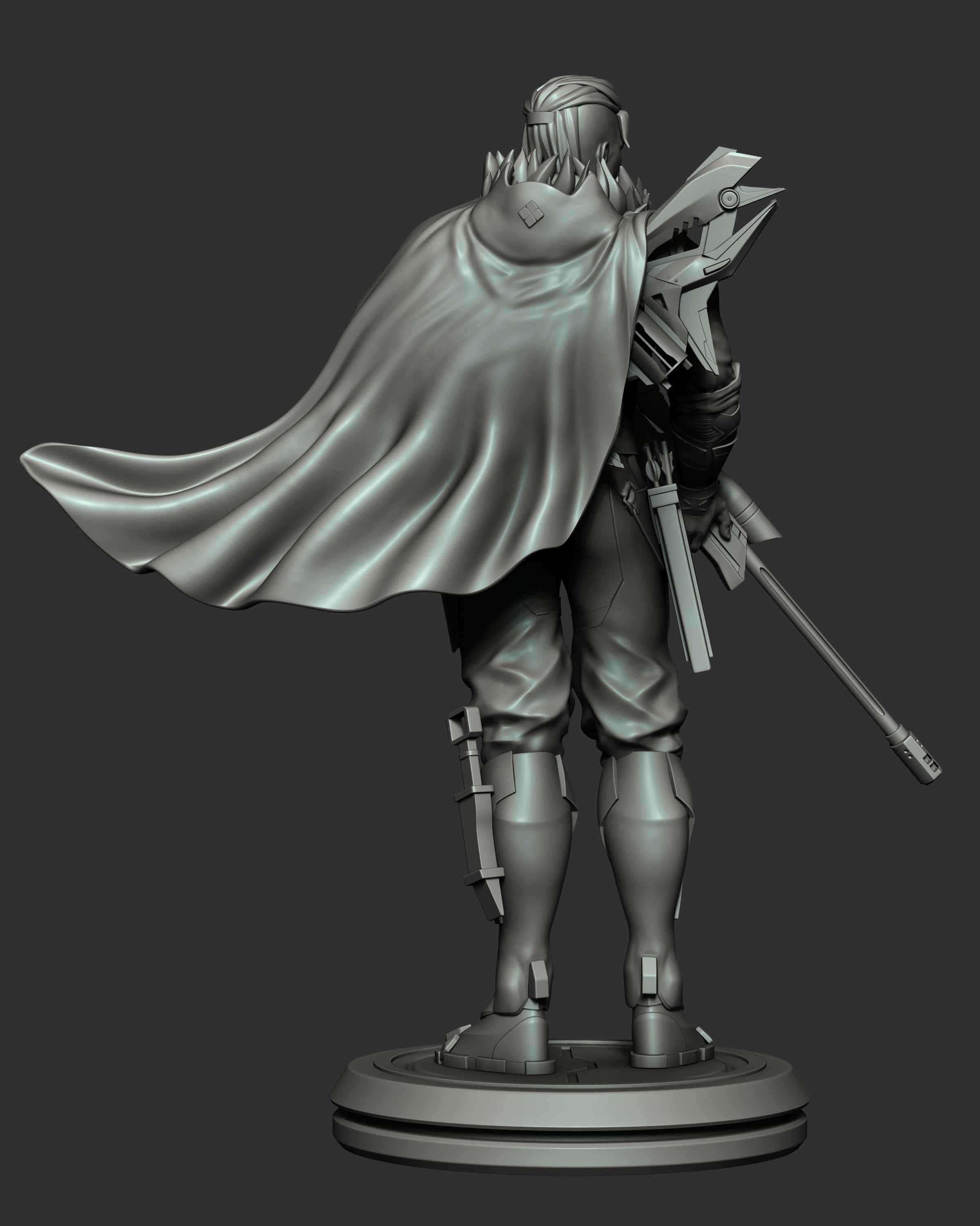 Sova agent valorant 3D print model_4