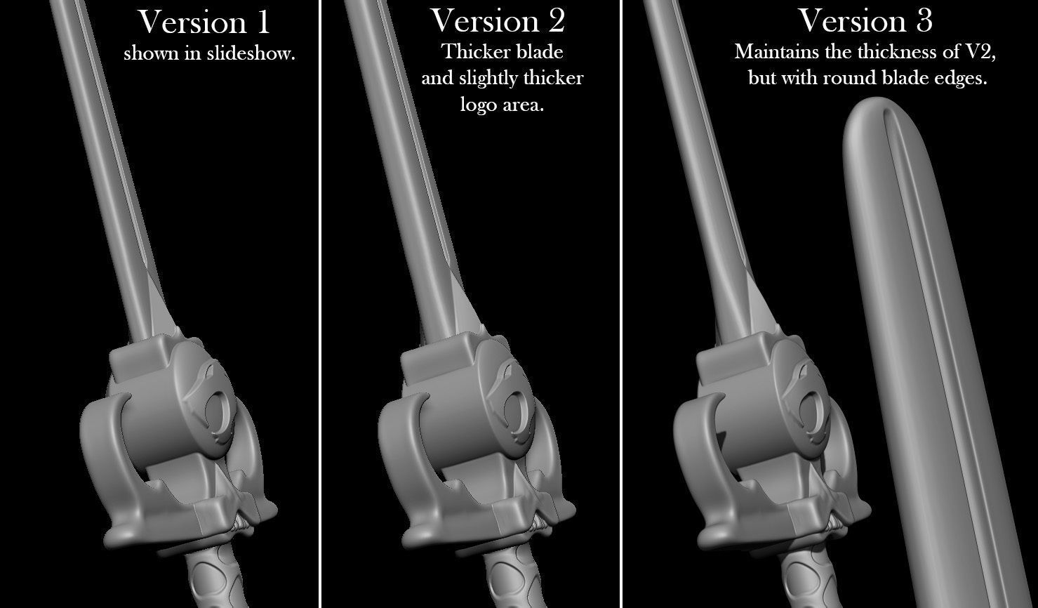 3D PRINTABLE THUNDERCATS SWORD OF OMENS AND MUMM RA STAFF 3D print model_5