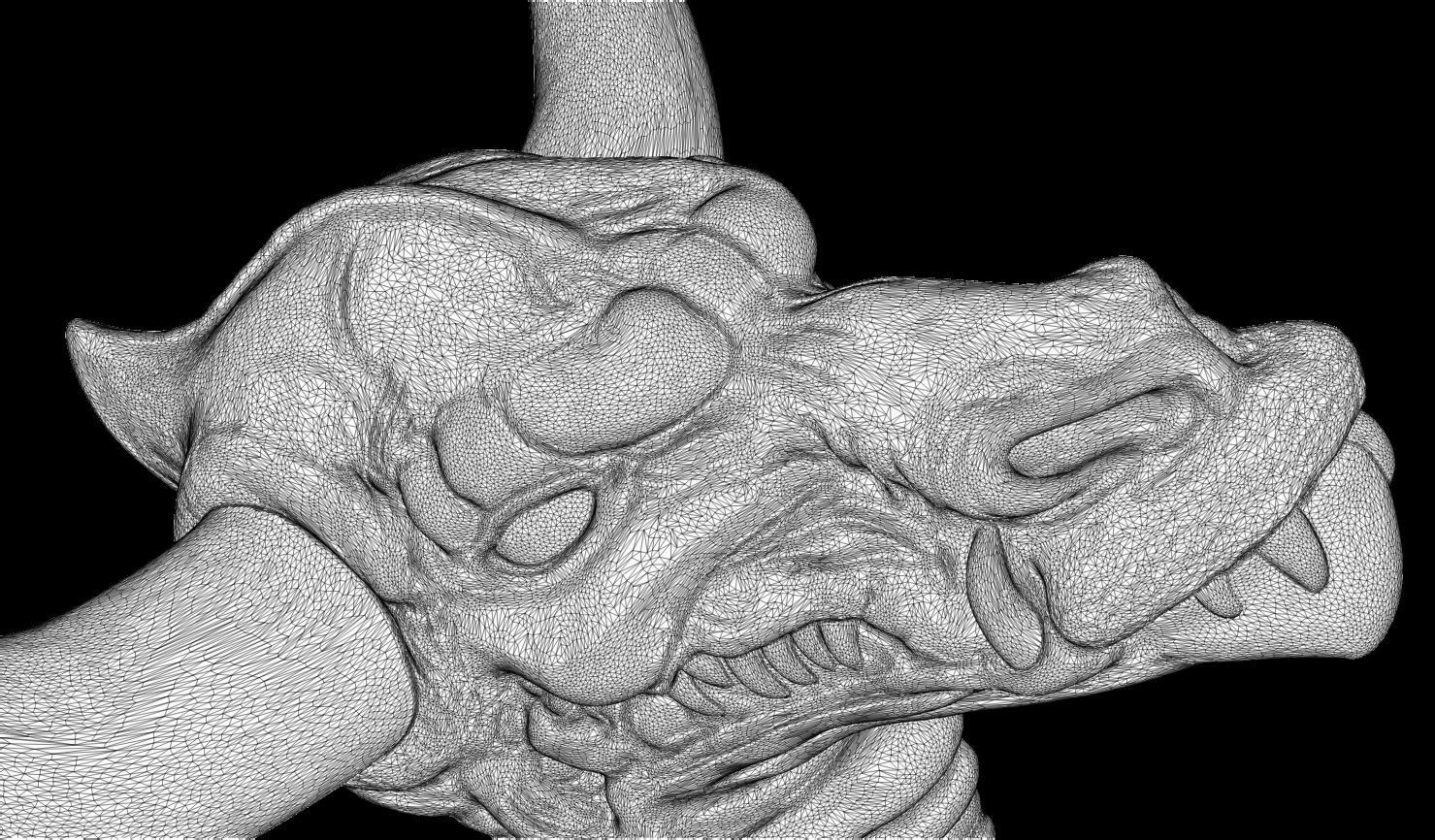 3D PRINTABLE THUNDERCATS SWORD OF OMENS AND MUMM RA STAFF 3D print model_25